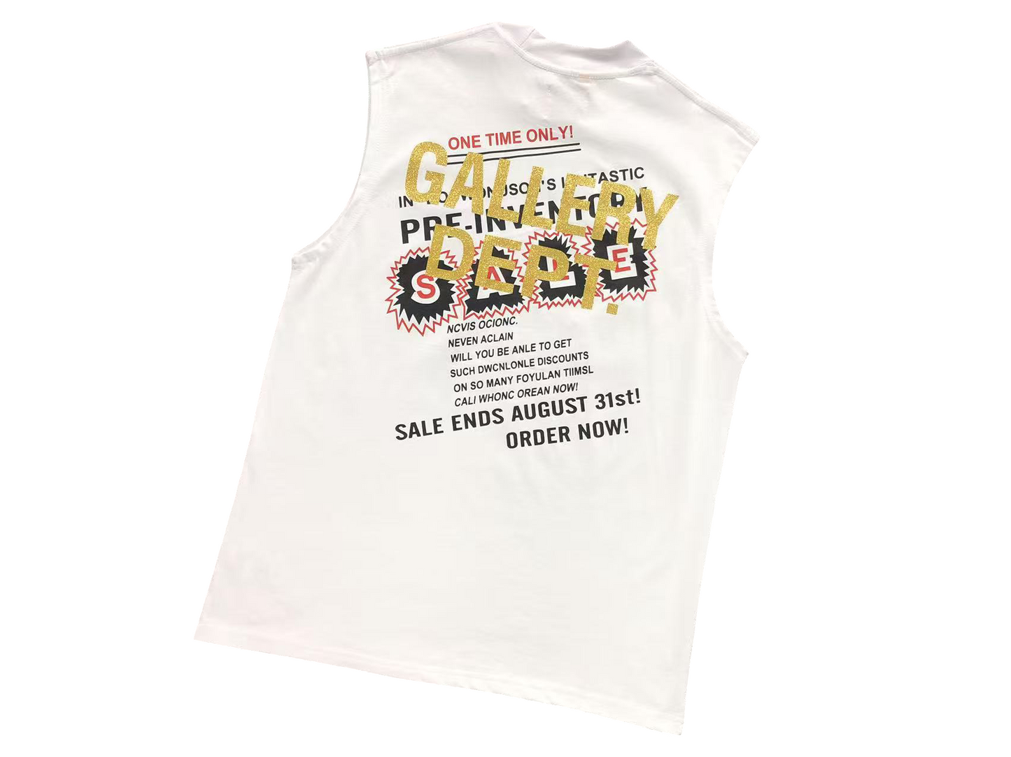 GALLERY DEPT. Love Kits Sleeveless - (WHITE)