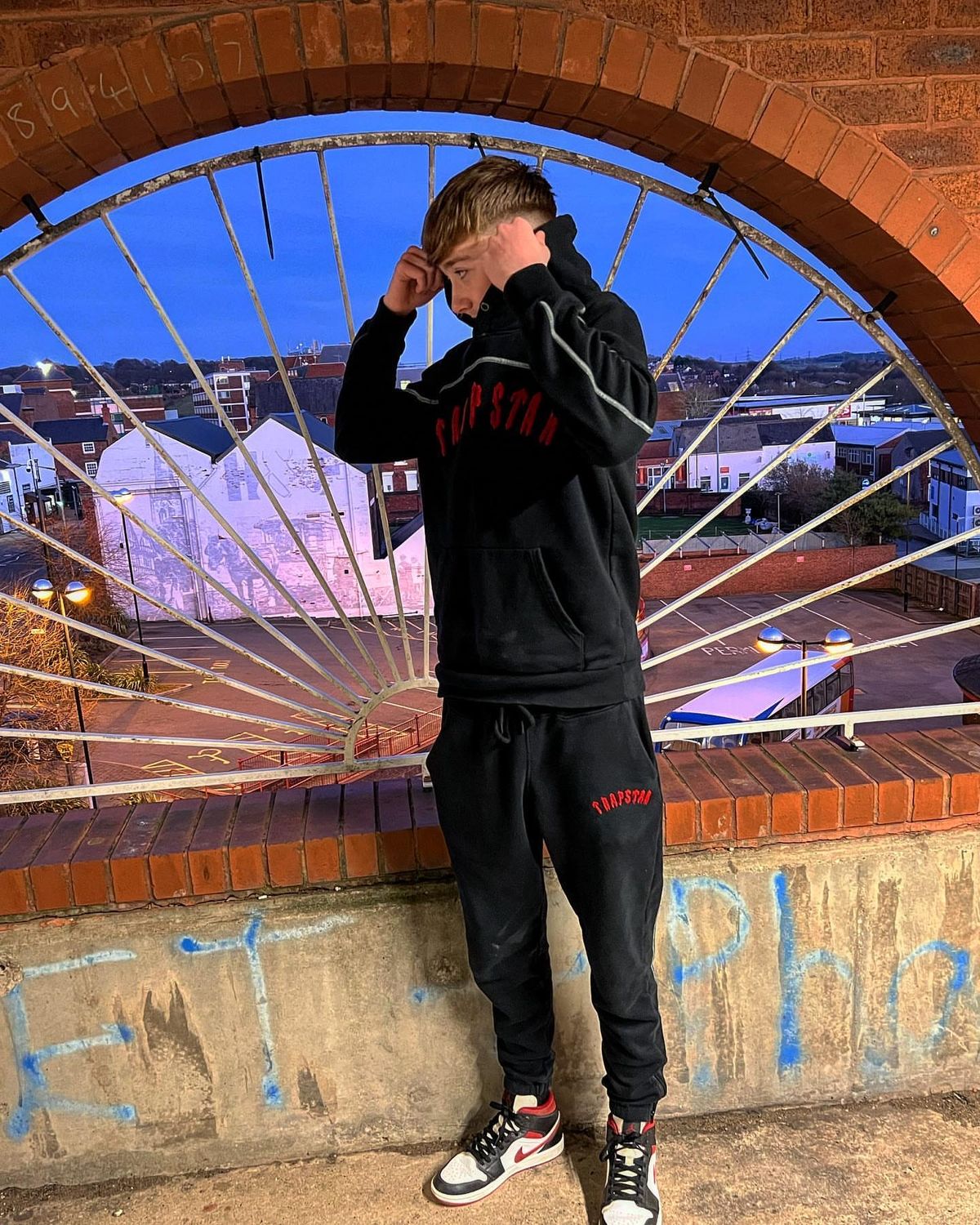 Trapstar Irongate Arch Tracksuit - (INFRARED EDITION)