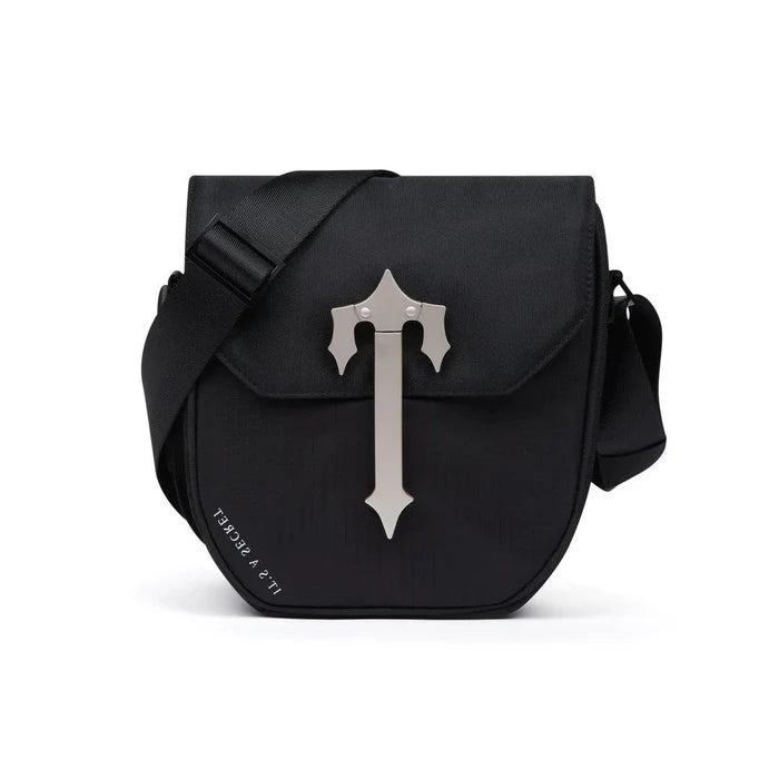 Trapstar Black Silver Cobra T Bag Black