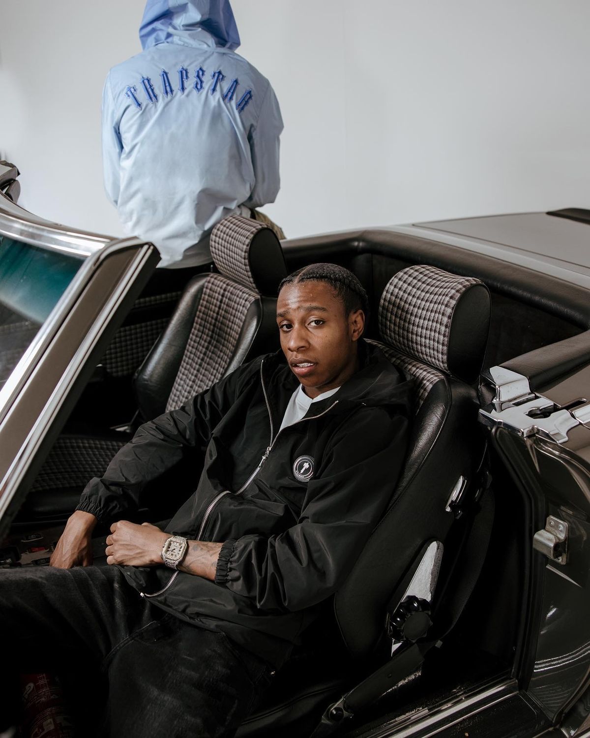 Trapstar Irongate T Windbreaker Jacket - (BLACK)