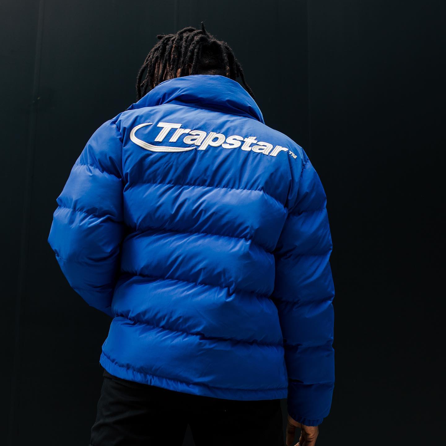 Trapstar Hyperdrive Puffer Jacket 2.0 - (BLUE/WHITE)