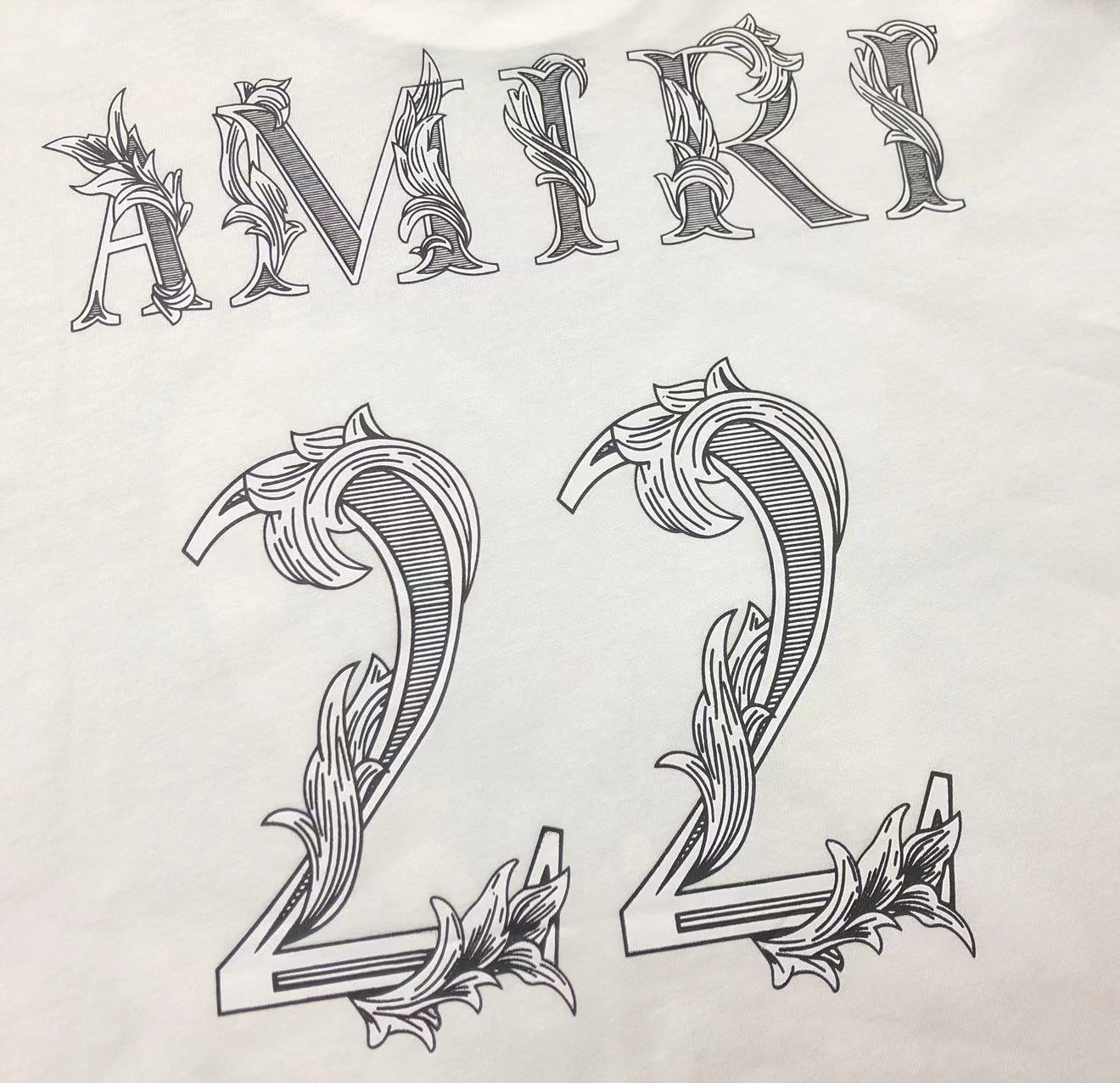 AMIRI 22 Tee - (WHITE)