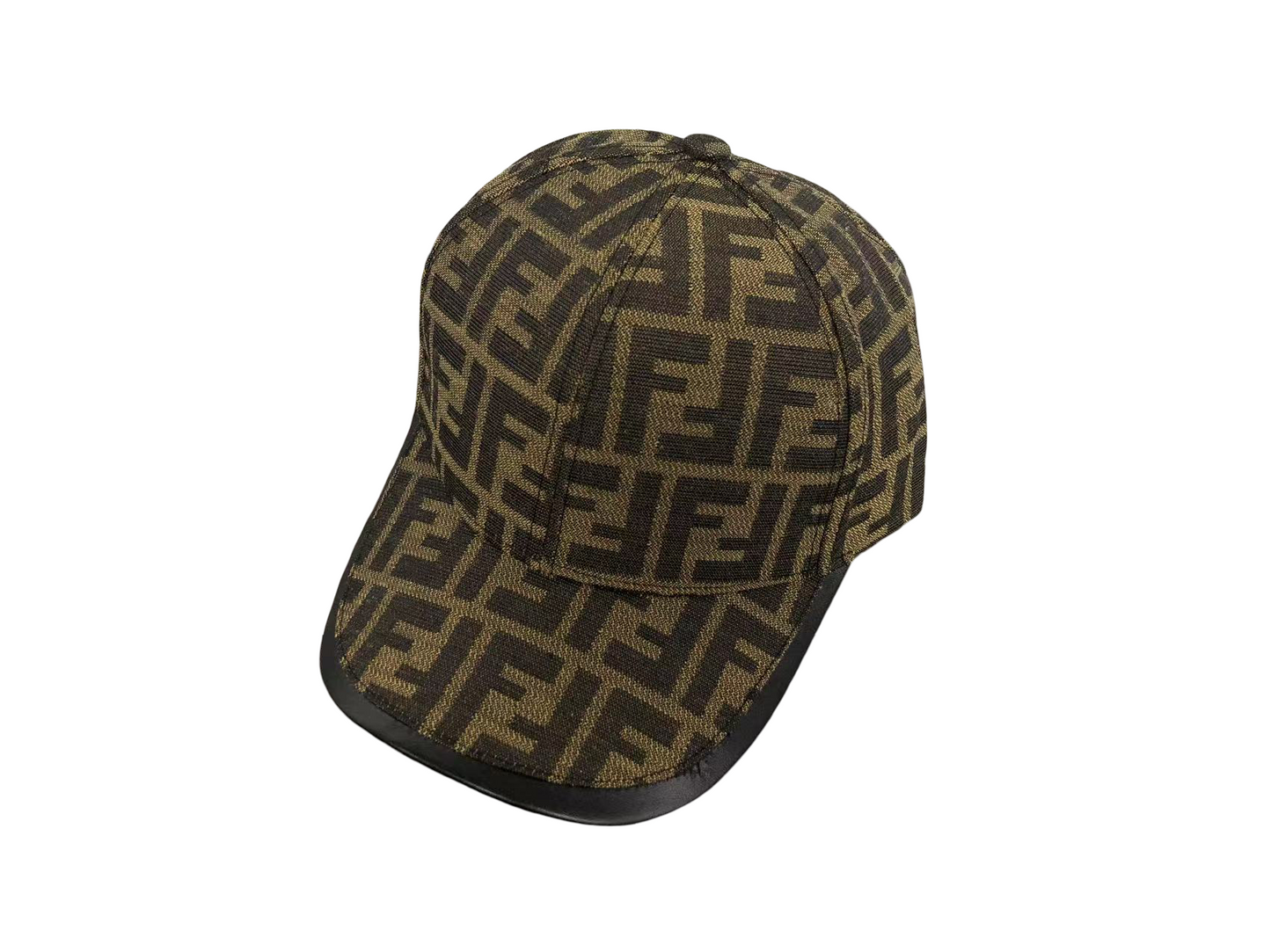 Fendi Square Cap - (KHAKI BLACK)