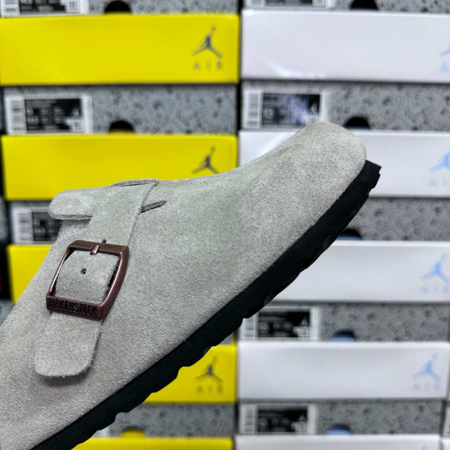 Birkenstock Boston BS Light Grey