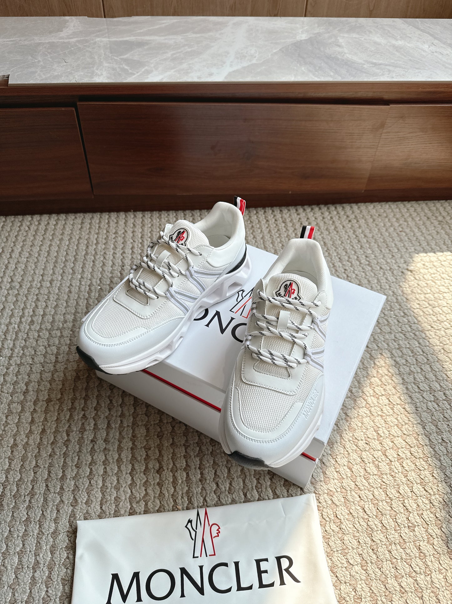 Moncler Trevor Scarpa White
