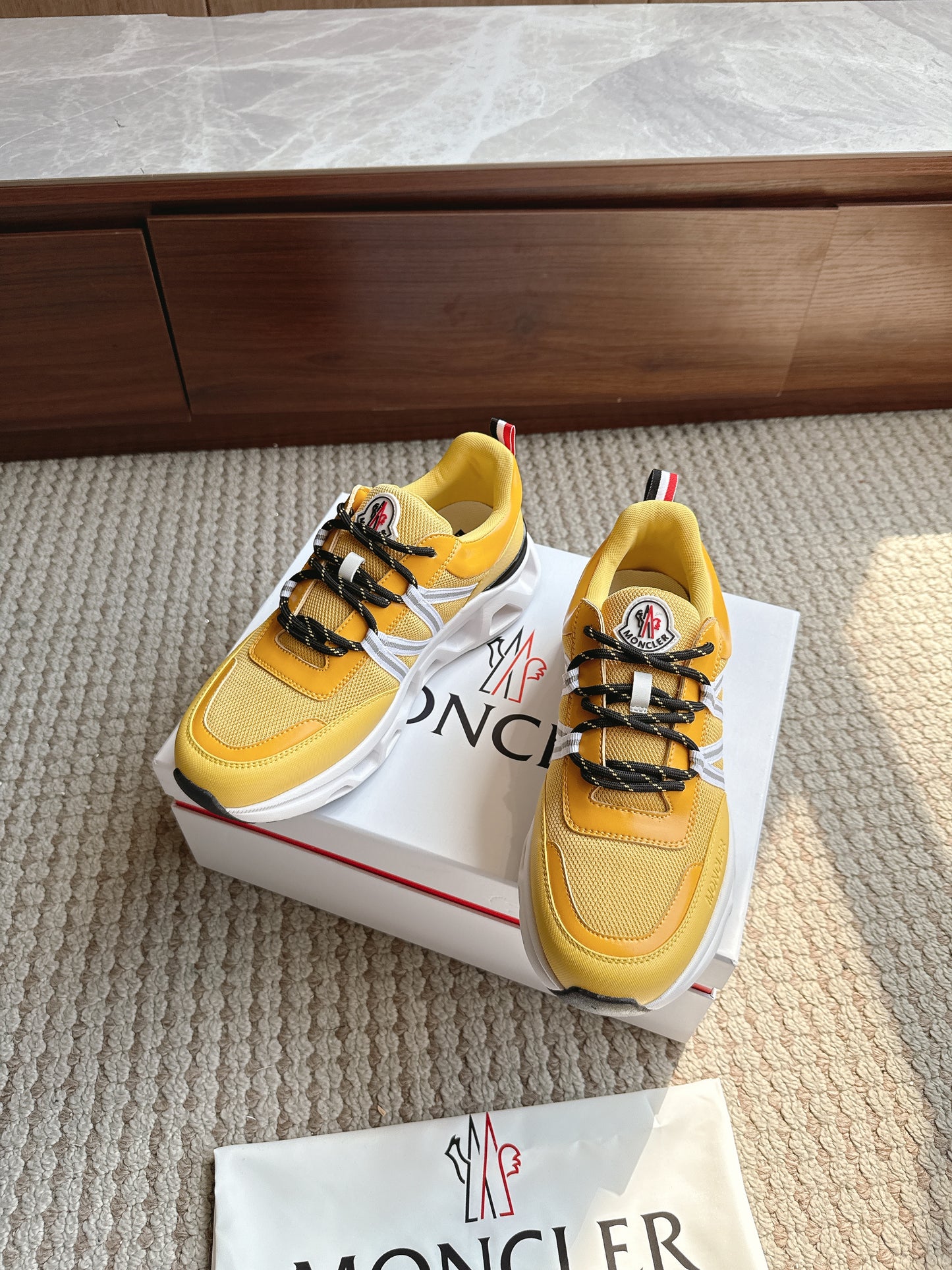 Moncler Trevor Scarpa Yellow