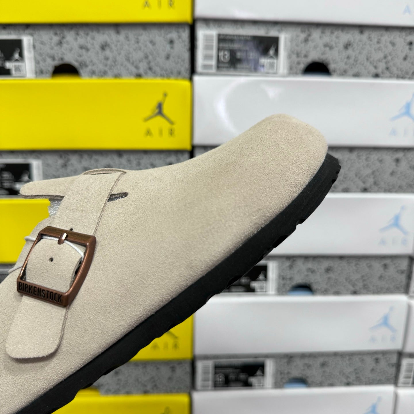 Birkenstock Boston BS Cream