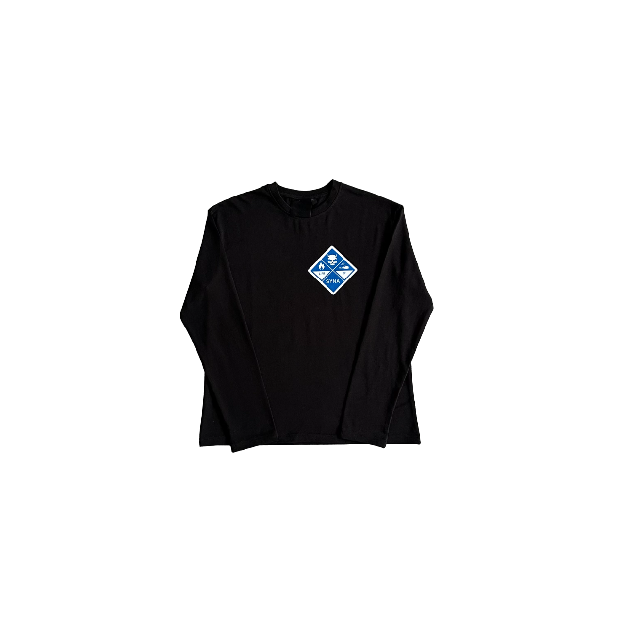 Syna World Danger Longsleeve - (BLACK)