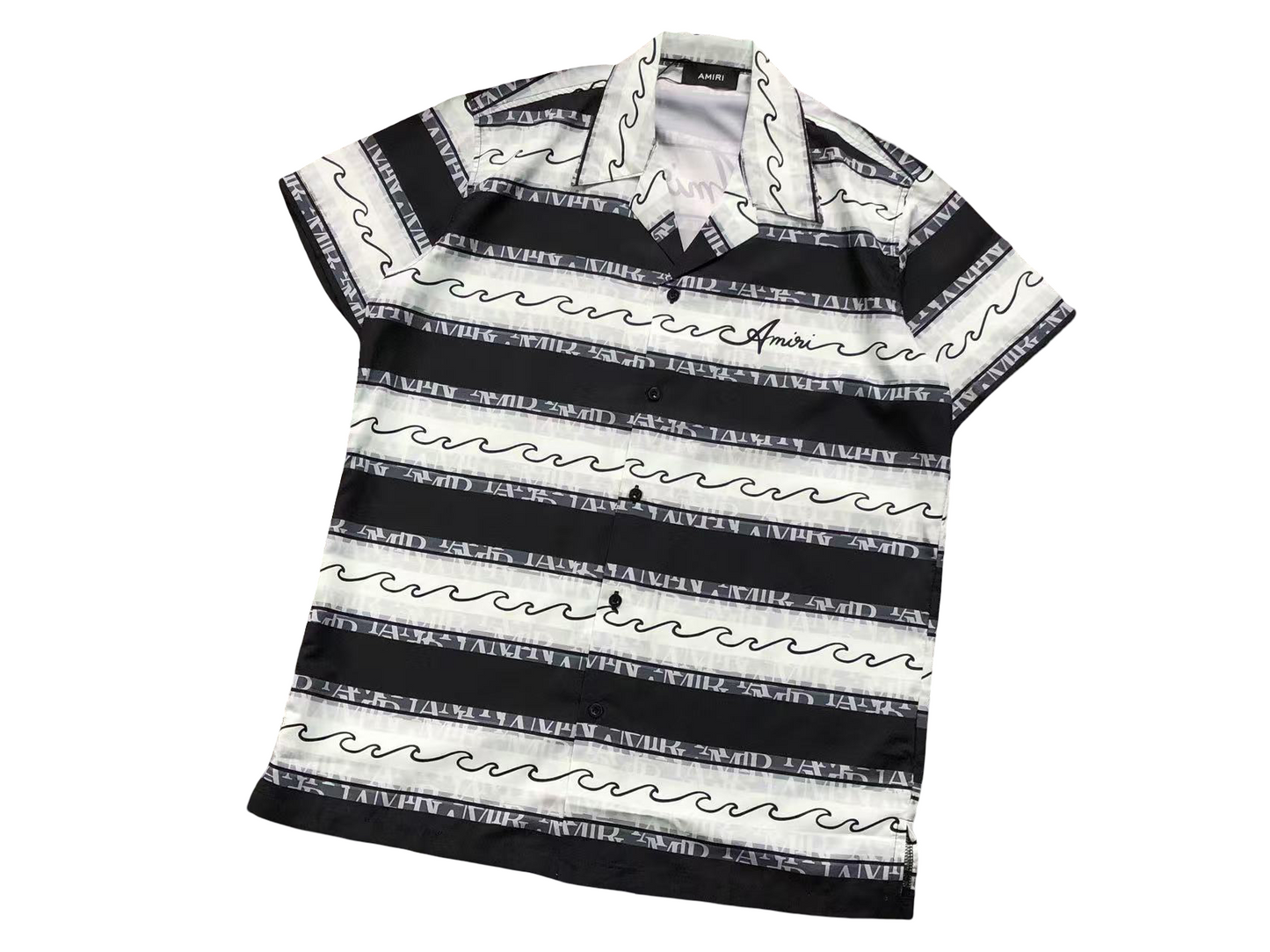 AMIRI Waves Short Set - (BLACK)