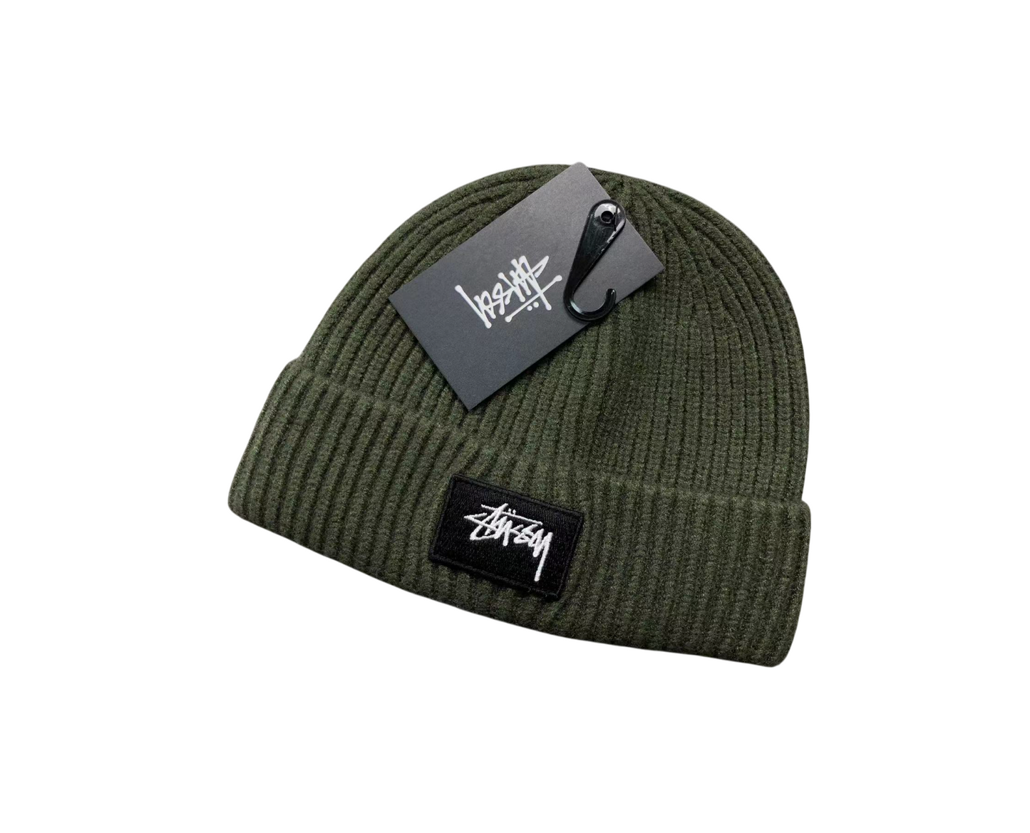 Stussy Logo Beanie - (KHAKI)