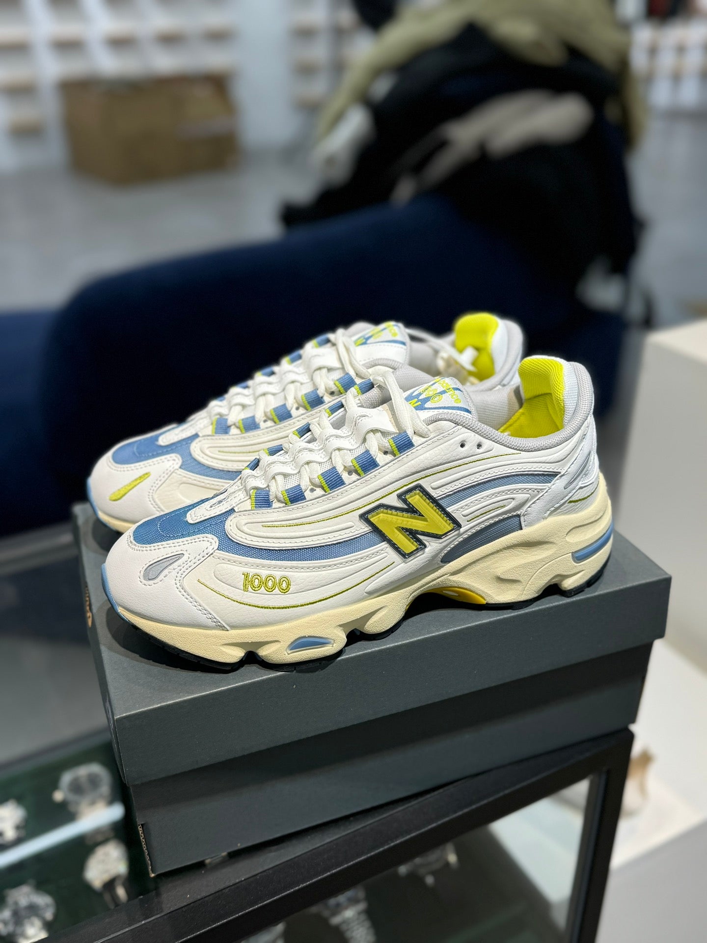 New Balance 1000 - (SEA SALT HERON BLUE)