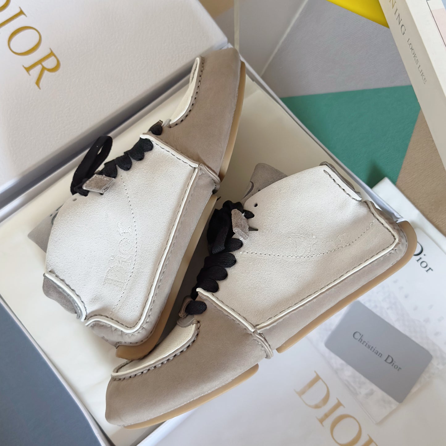 Dior Roadie White Black