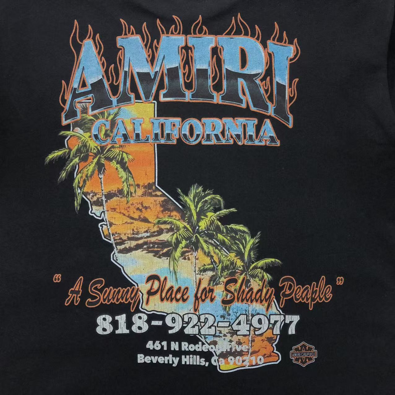 AMIRI California Tee - (BLACK)