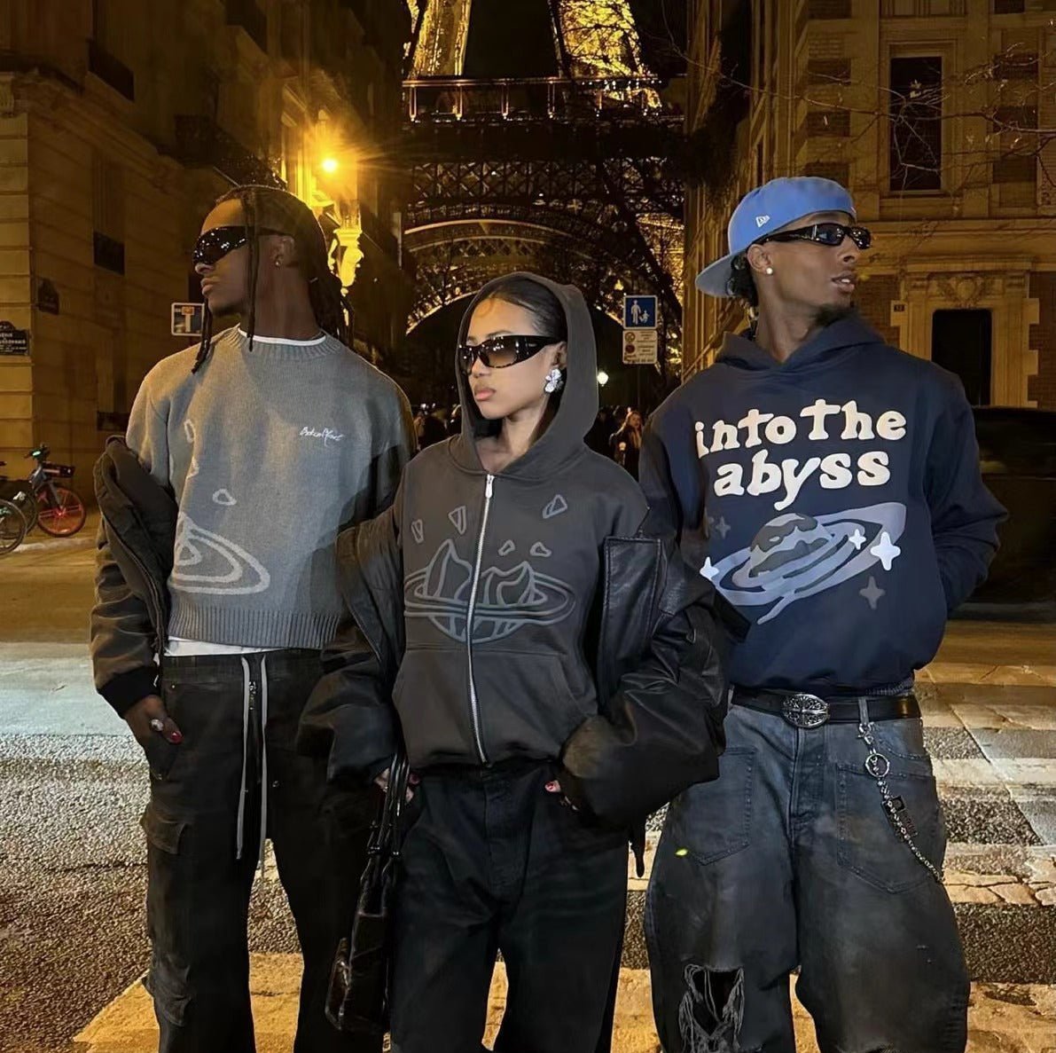 Broken Planet Classic Zip Hoodie - (BROWN/BLACK)