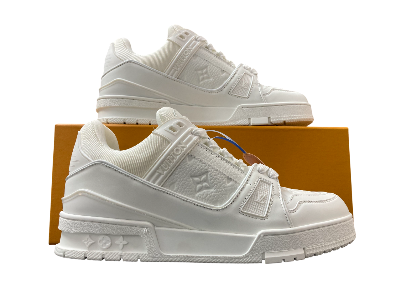 LV Trainer Monogram - (WHITE)