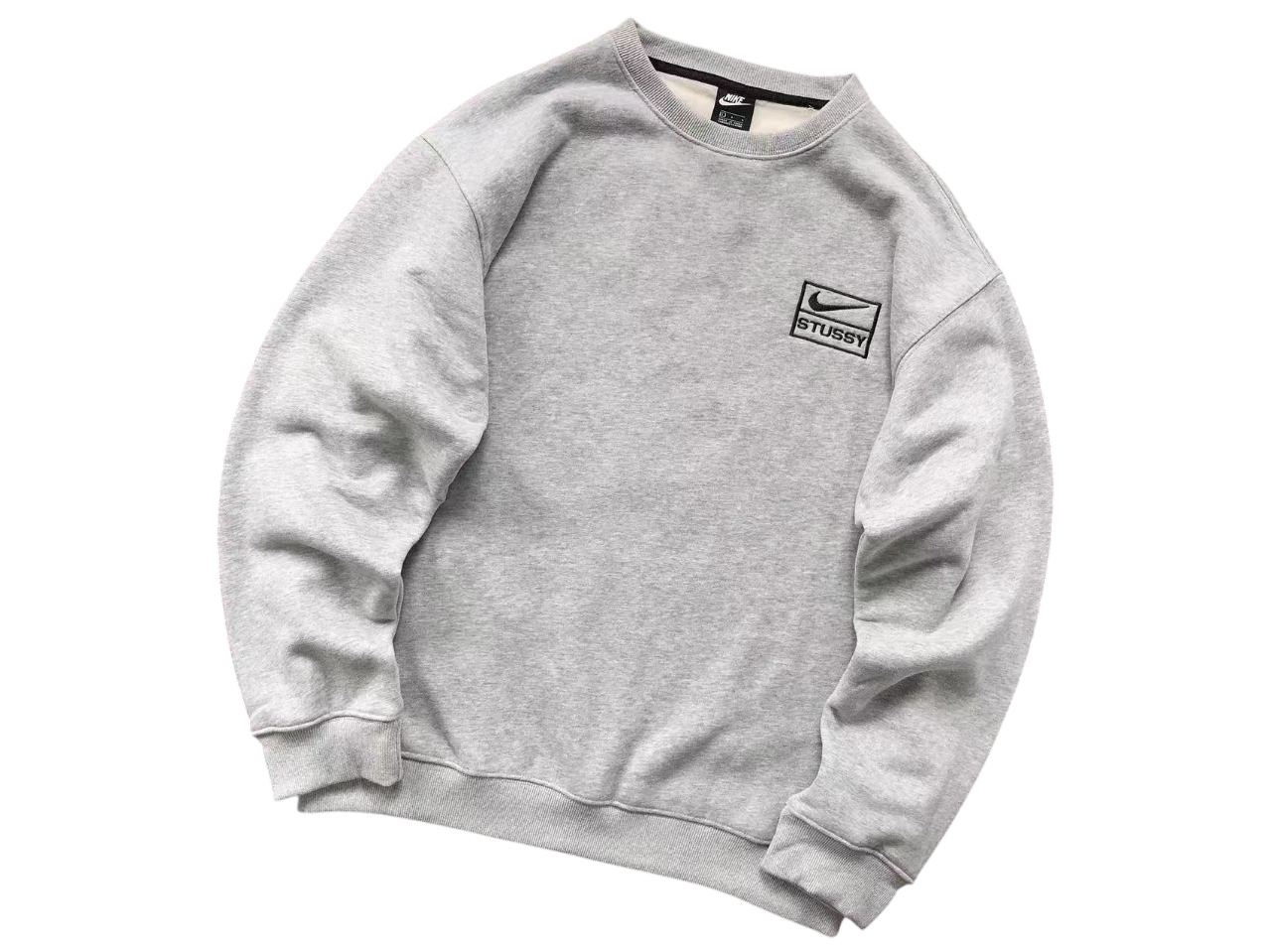 Nike x Stussy Crewneck - (GREY)