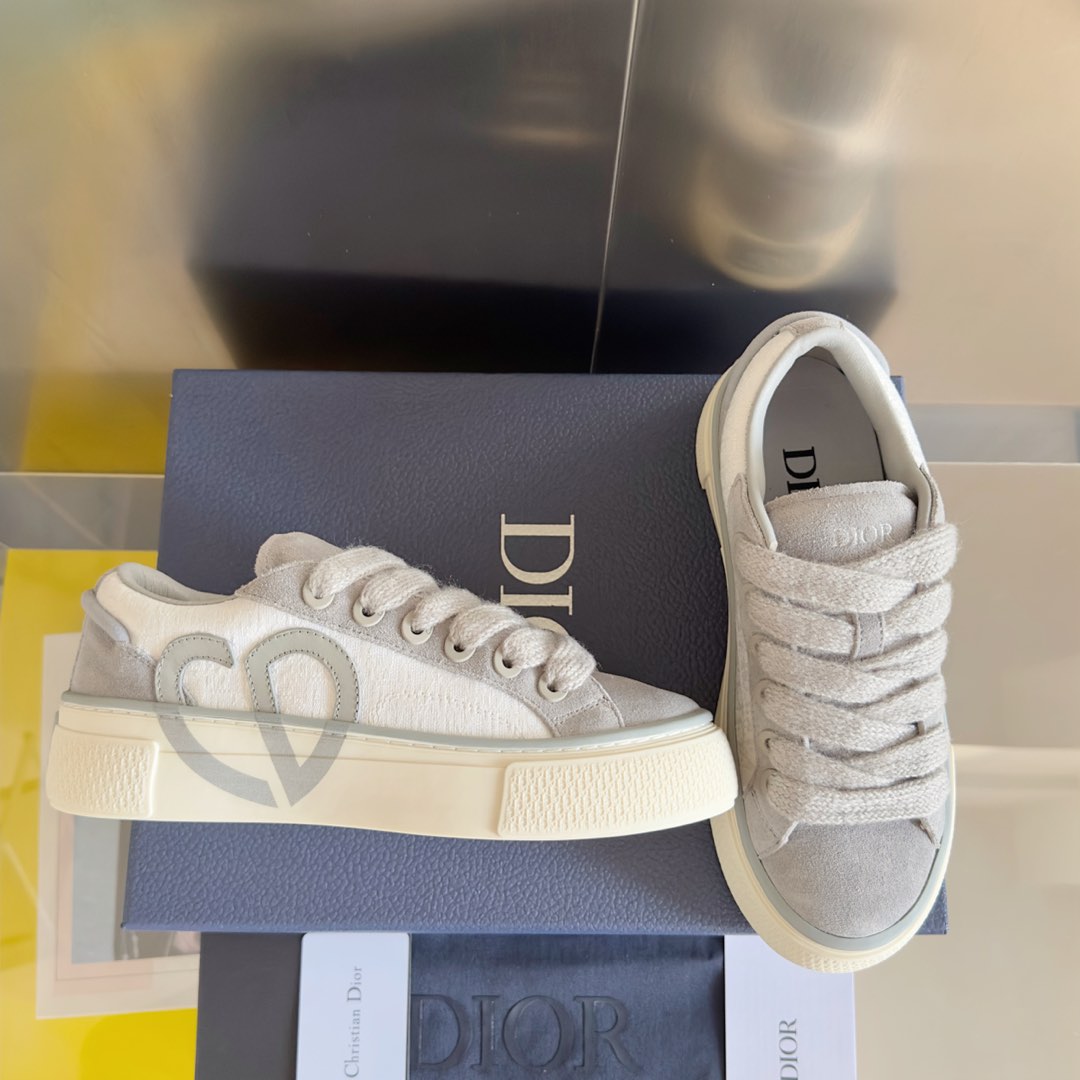 Dior B33 CD Grey/White