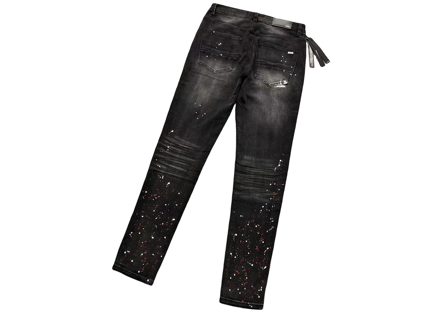 AMIRI Paint Splatter Jeans - (BLACK)