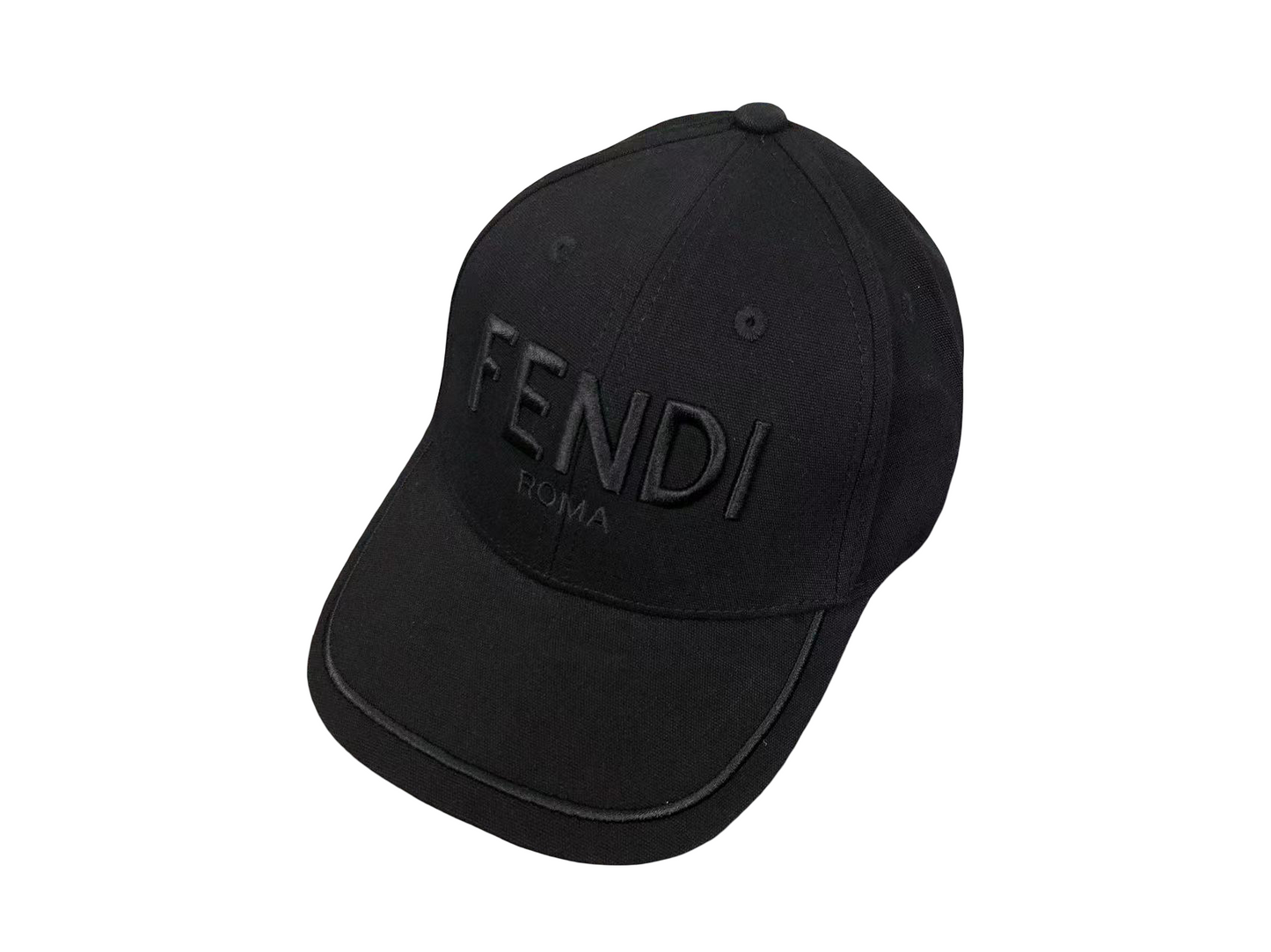 Fendi Roma Cap - (BLACK)