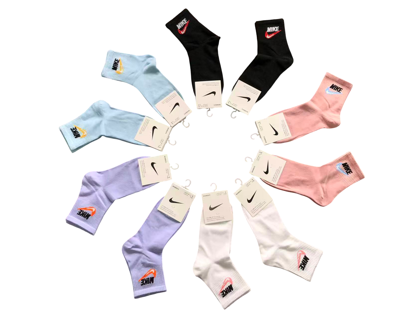 Nike Socks (10 Pairs) - COLOUR EDITION 7