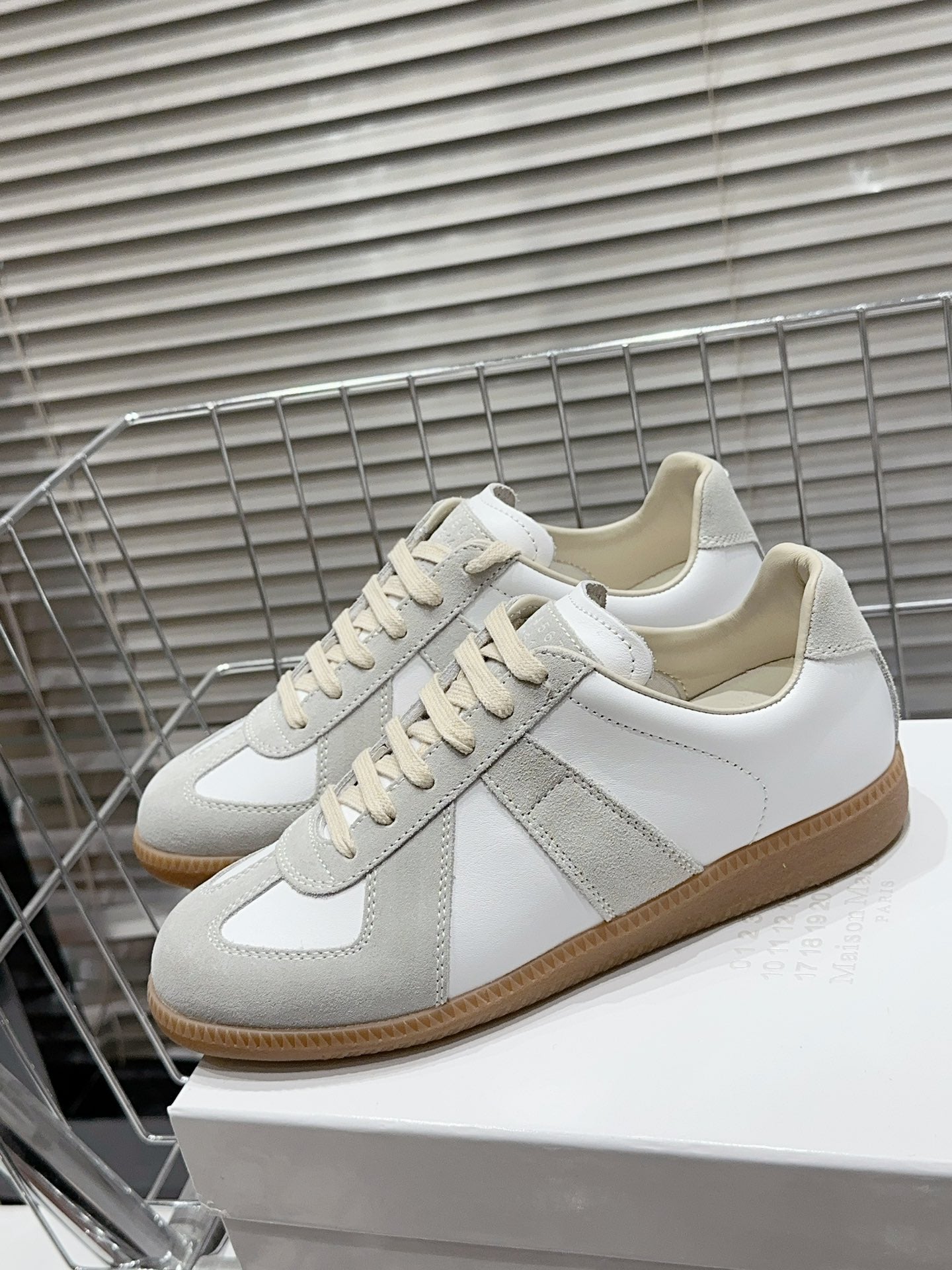 Maison Margiela Sneakers Replica Light Grey White