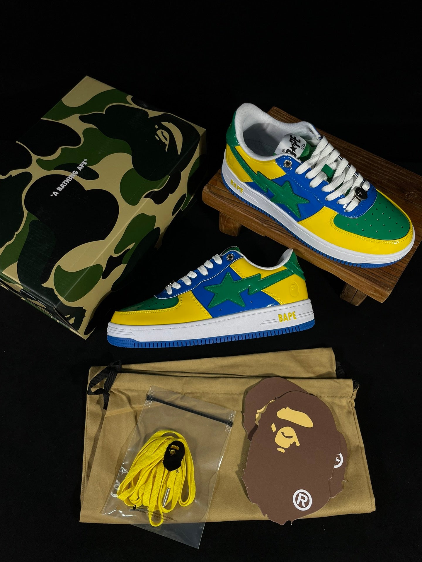 A Bathing Ape Bapesta - (BRAZIL)