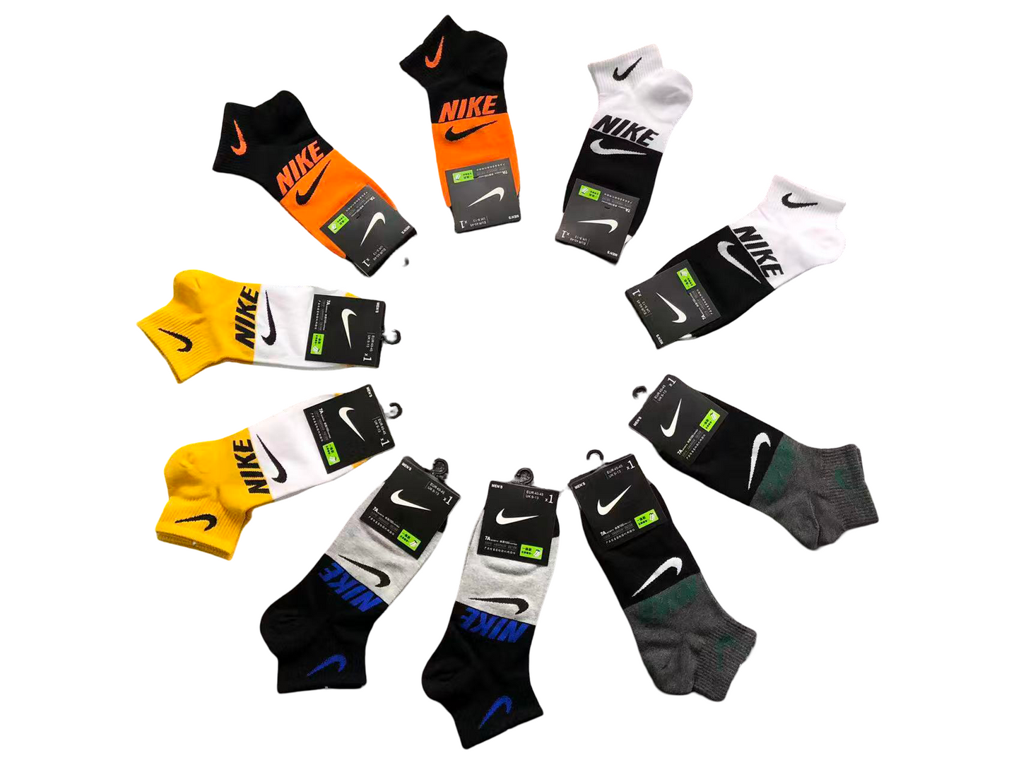 Nike Socks (10 Pairs) - COLOUR EDITION 3