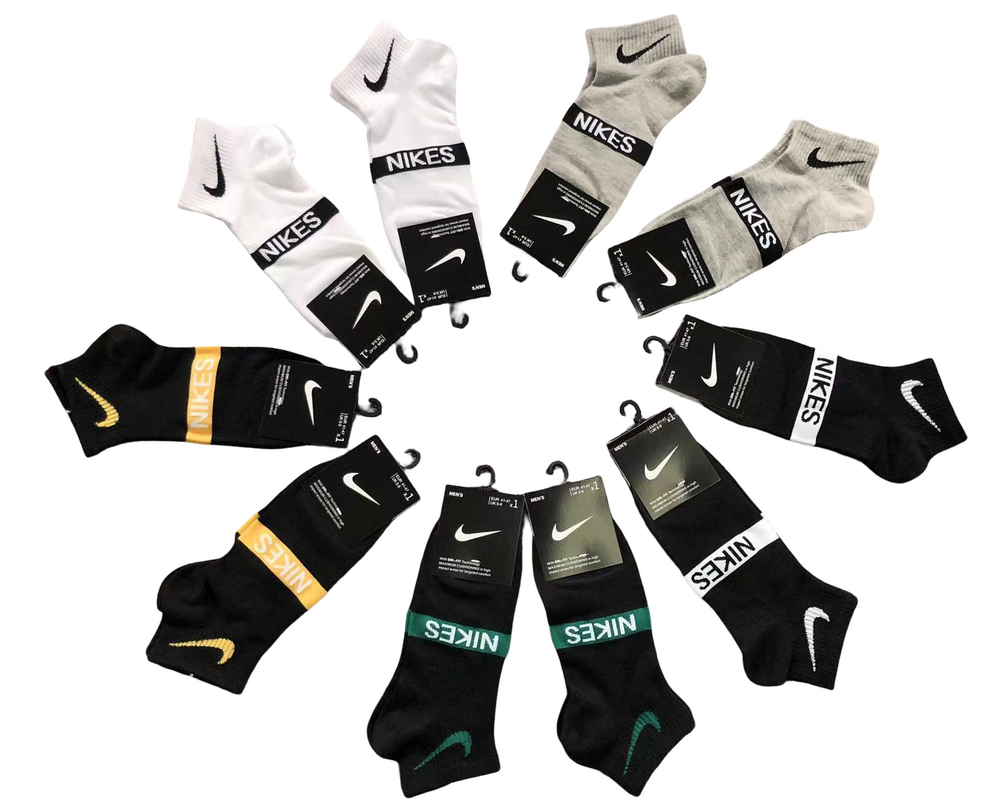 Nike Socks (10 Pairs) - COLOUR EDITION 12