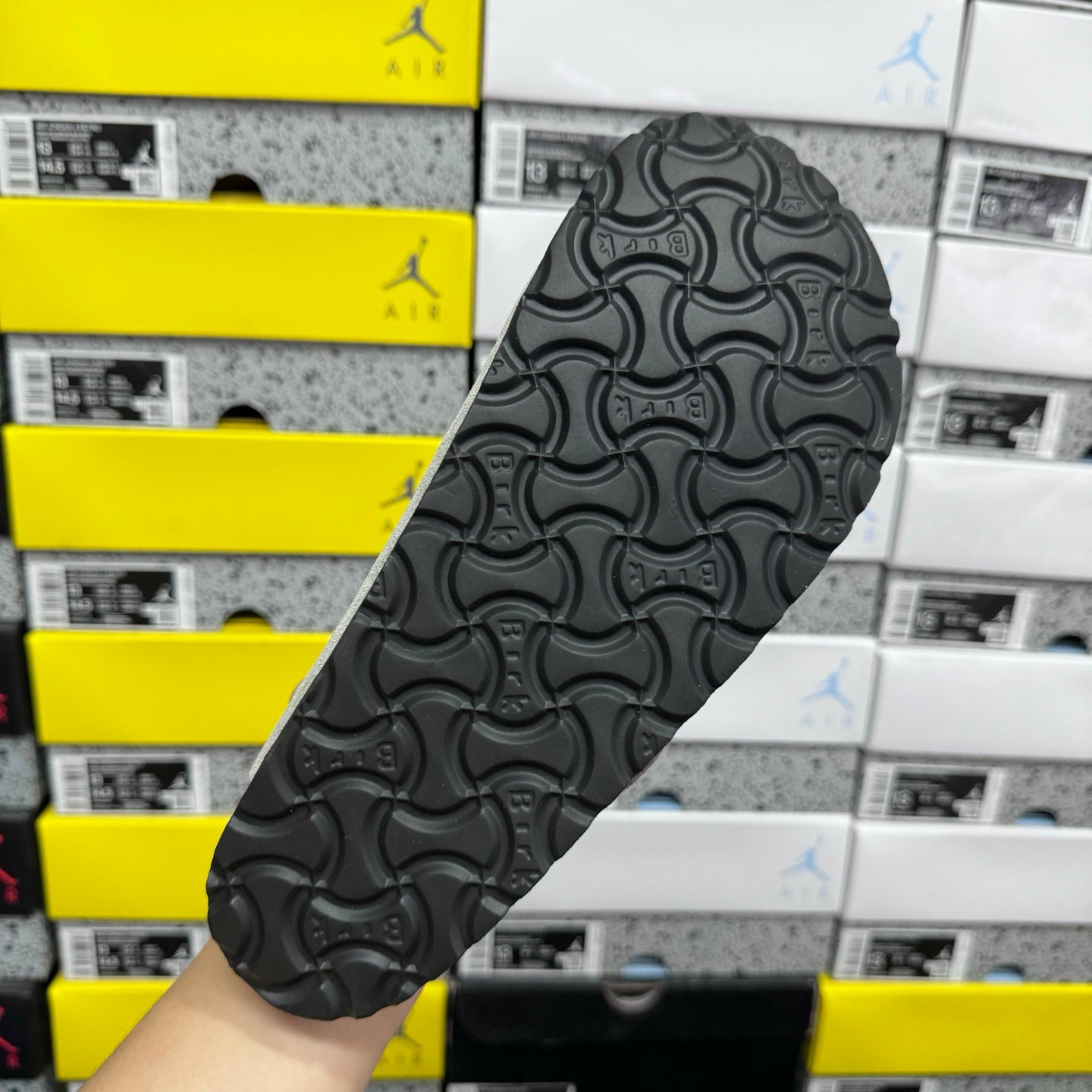 Birkenstock Boston BS Light Grey
