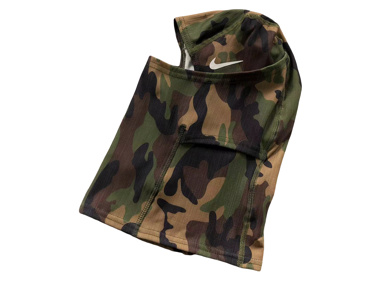 Nike Pro Hyperwarm Balaclava - (CAMO KHAKI)