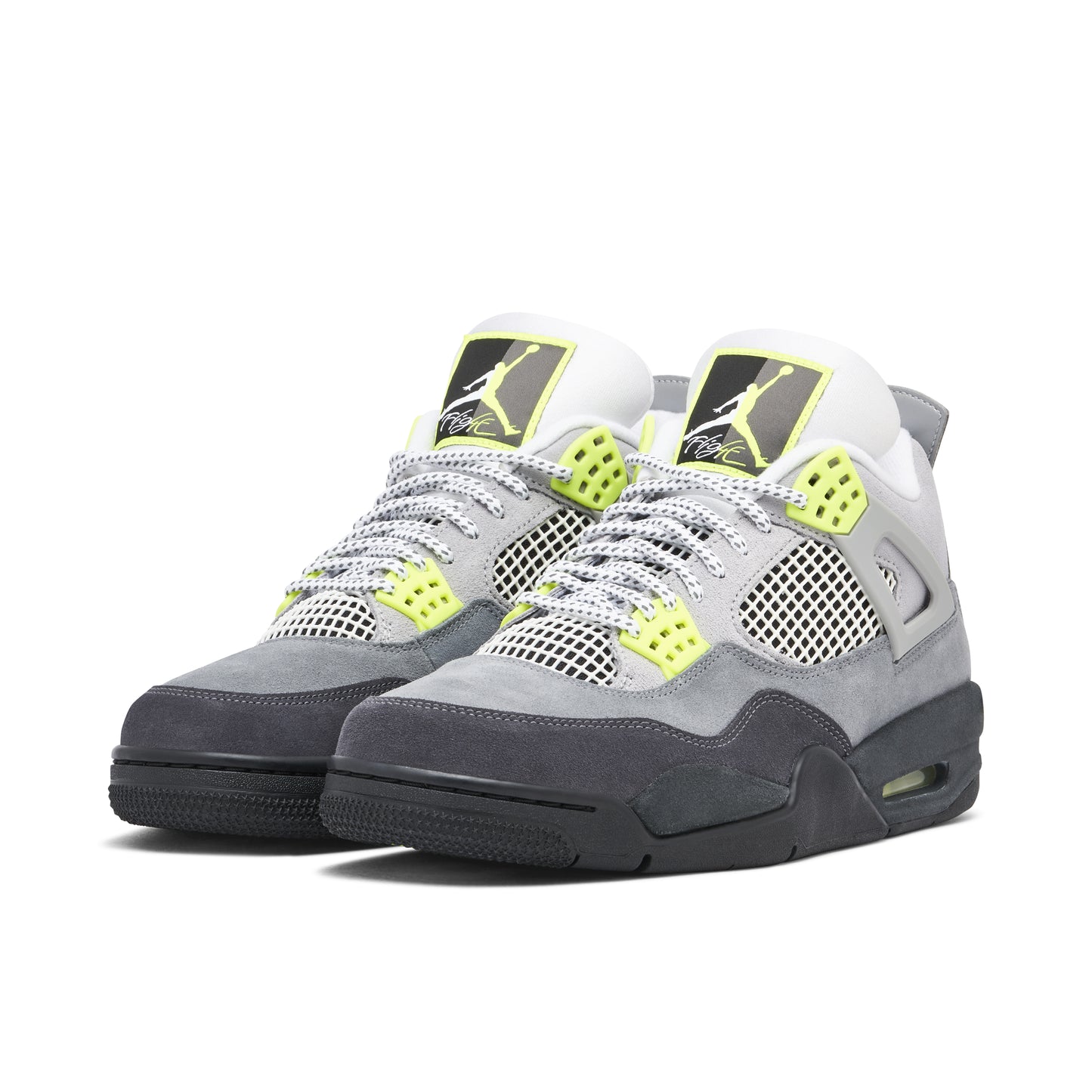 Jordan 4 Retro 95 Neon Grey SE