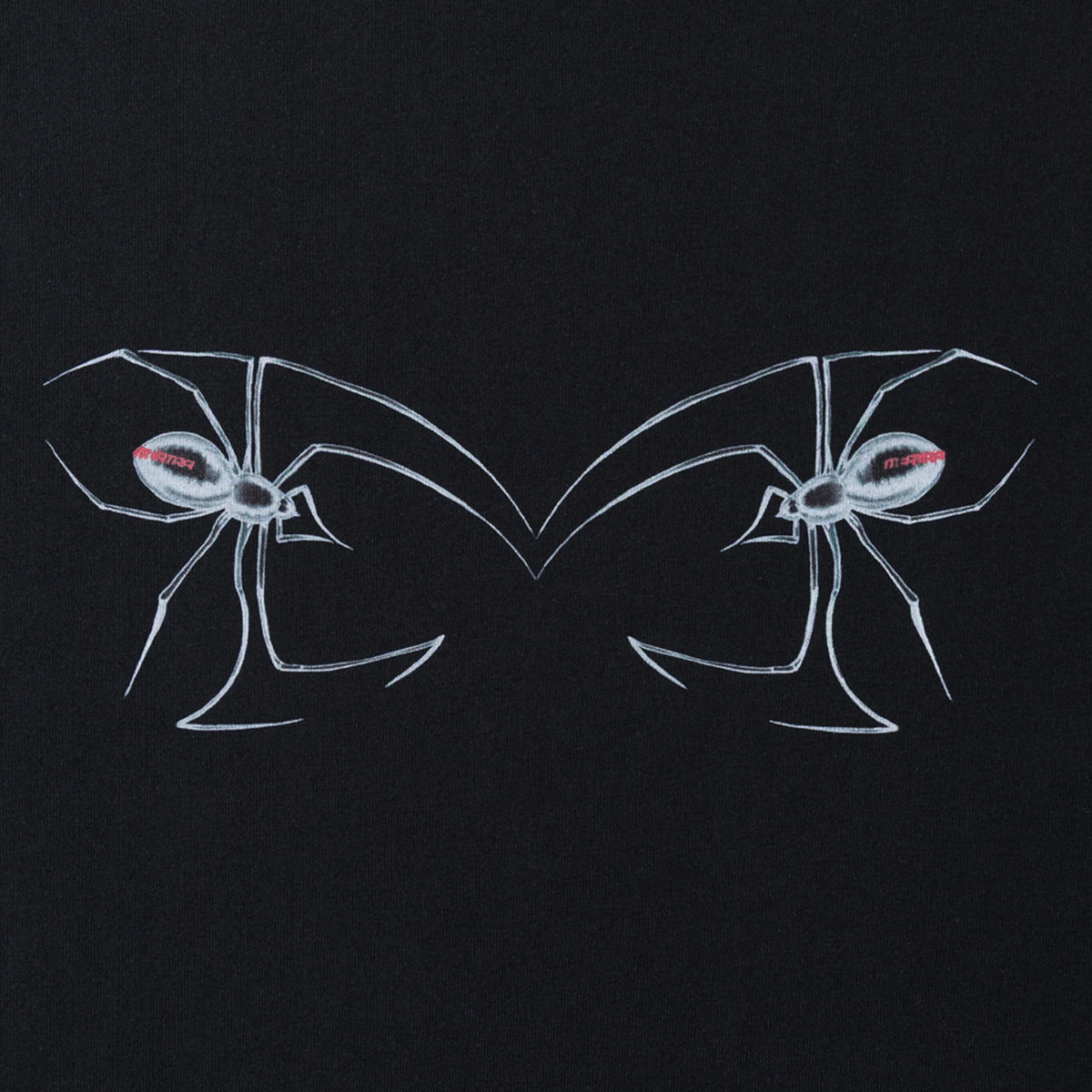 MERTRA Spider Tee Black