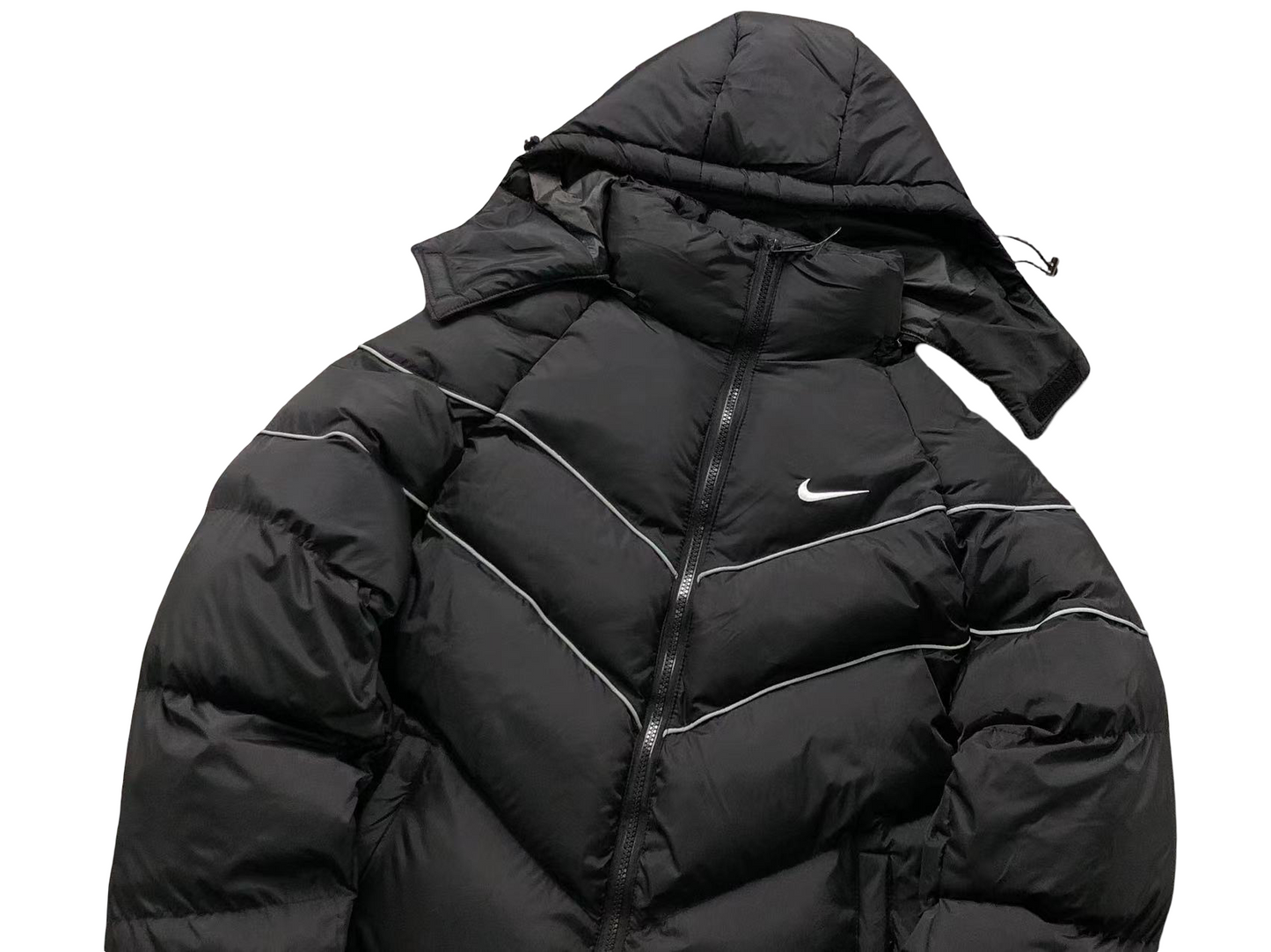 Nike Sportswear Down Jacket - (BLACK REFLECTIVE)