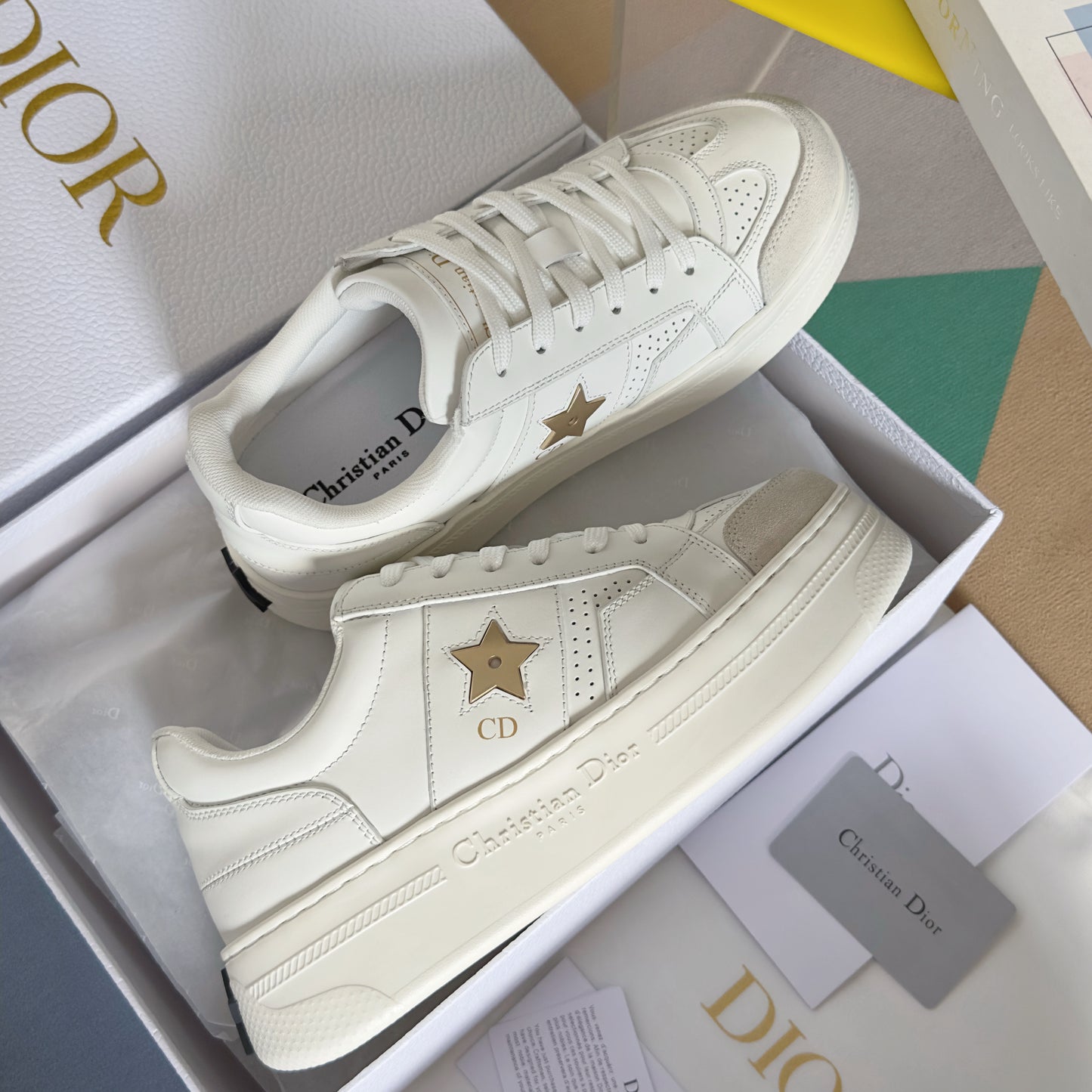 Dior Star Platform White