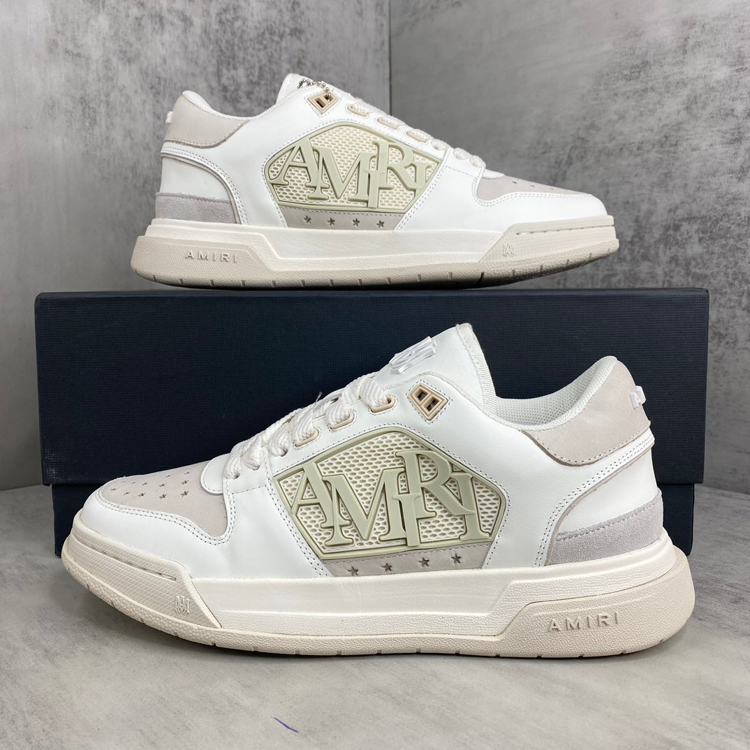 AMIRI Classic Low Cream White