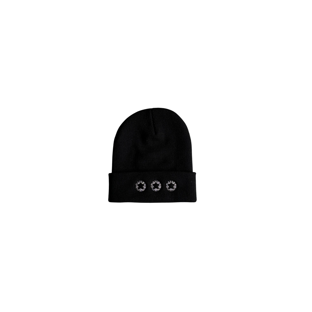 Broken Planet Lightning 3 Stars Beanie - (BLACK)