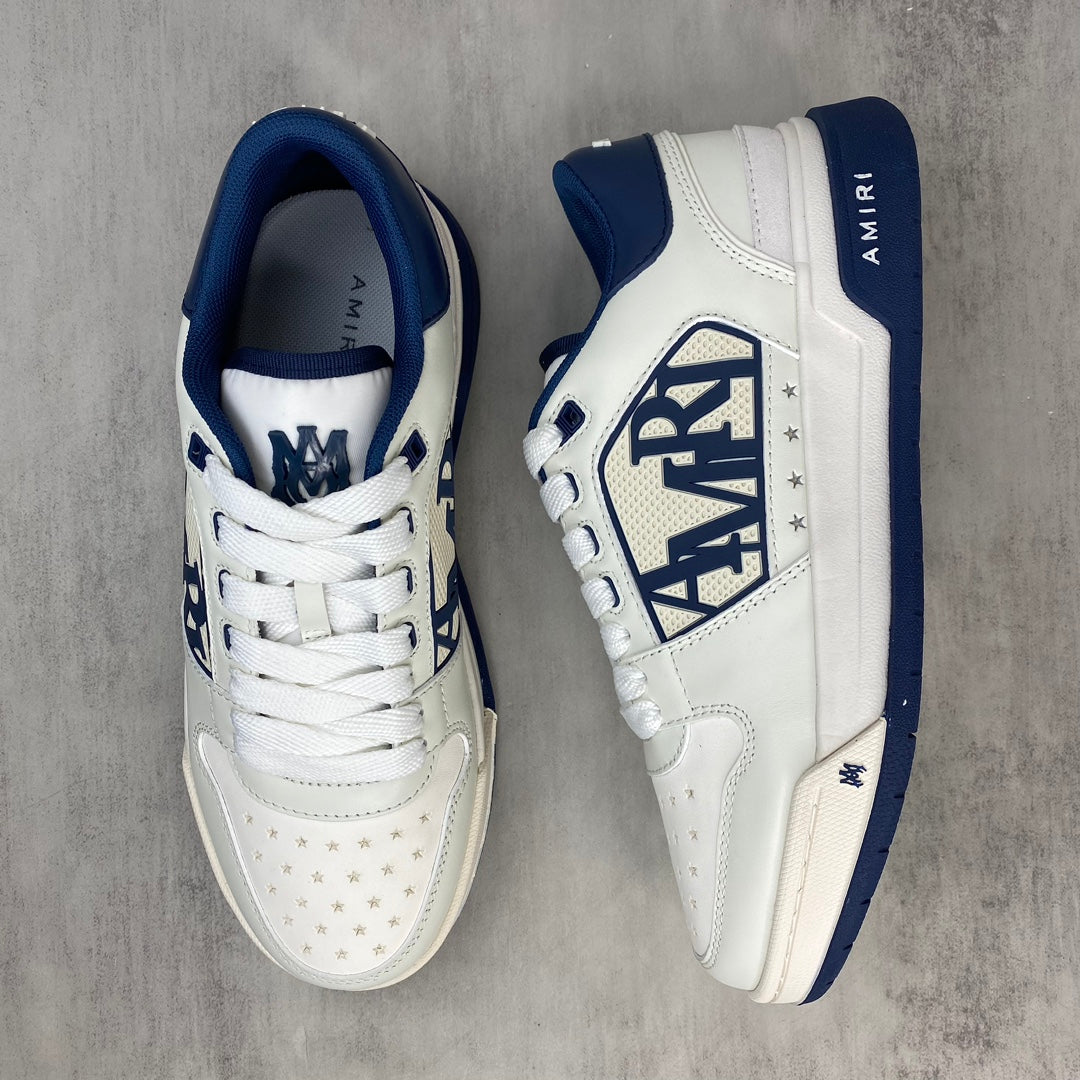 AMIRI Classic Low Navy White