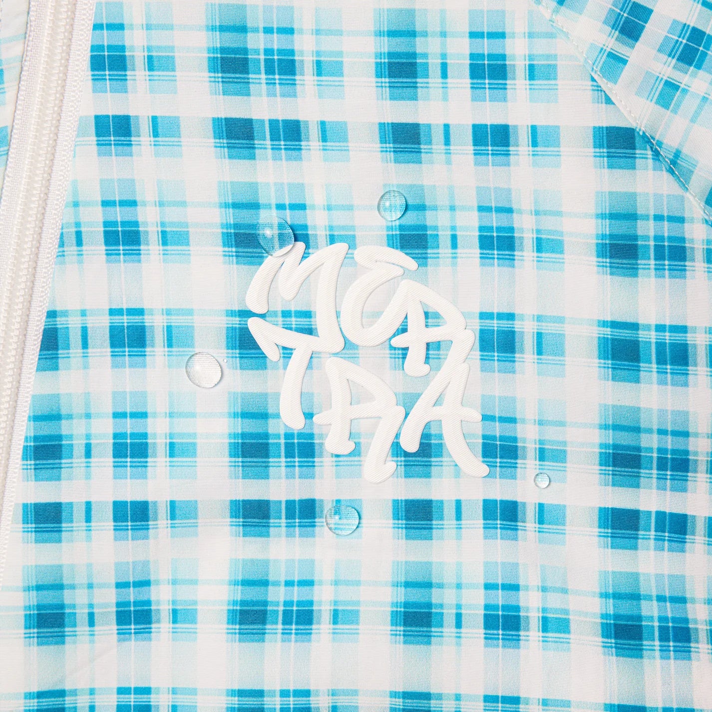 Mertra Asymmetrical Plaid Softshell - (BLUE)