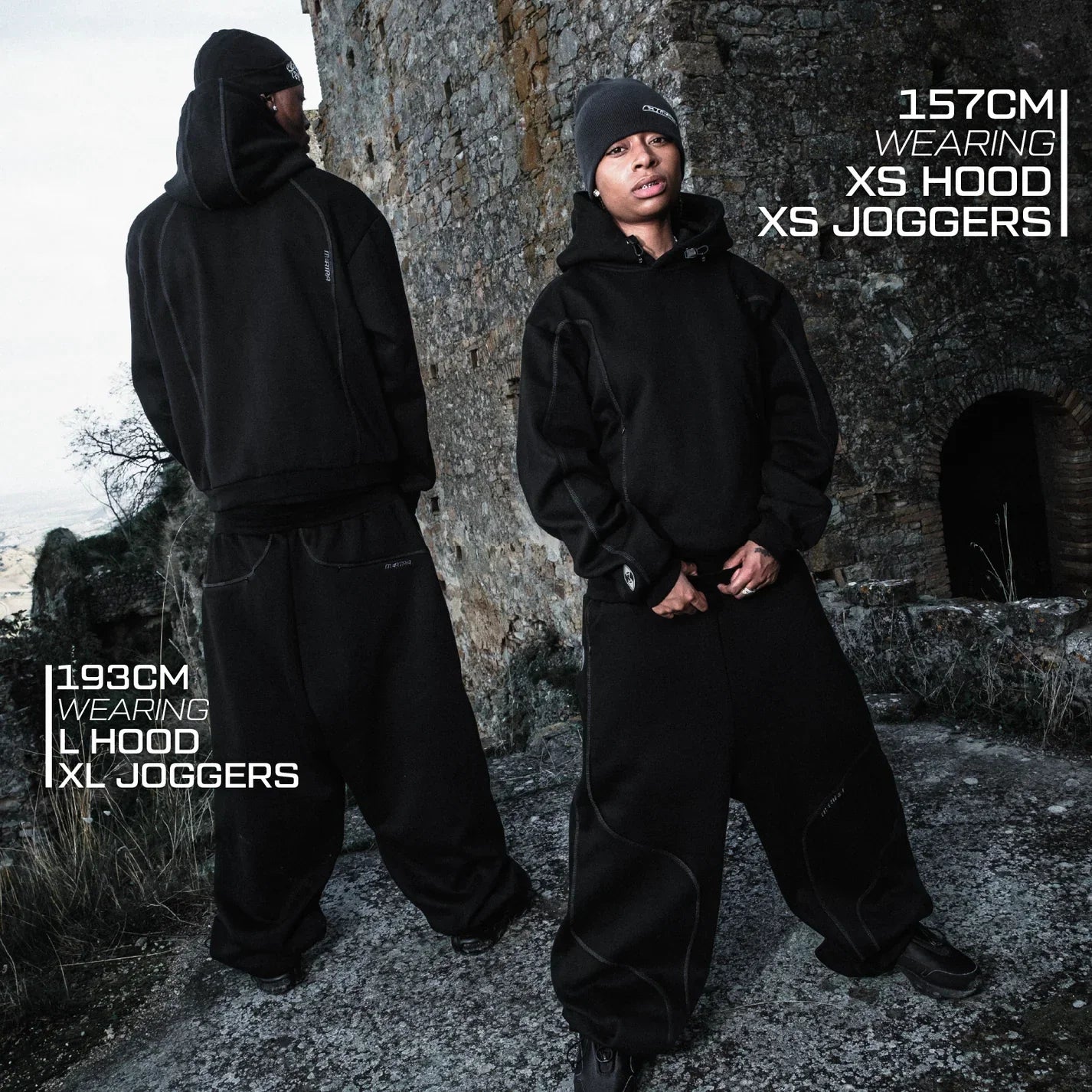 MERTRA Glide Hoodie Black