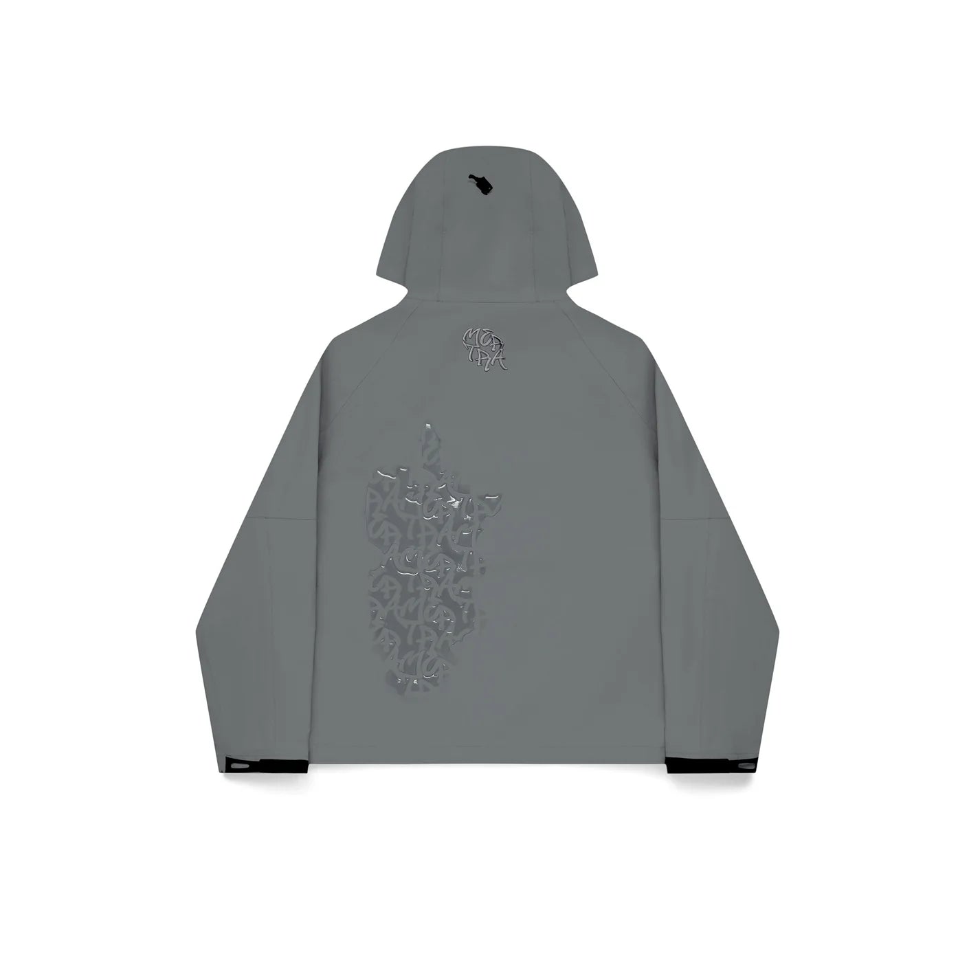 Mertra Monogram Shell Jacket - (SLATE)