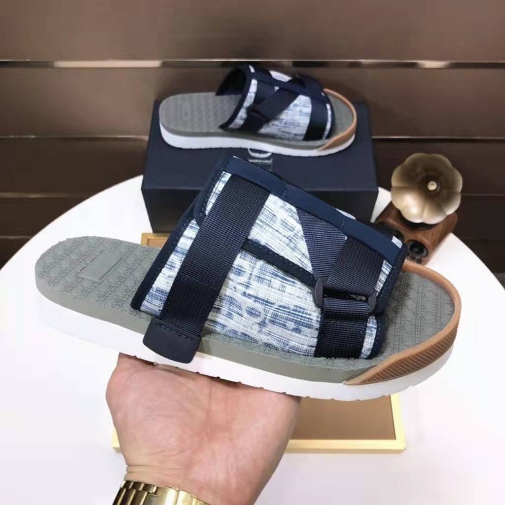 Alpha Slide Blue White