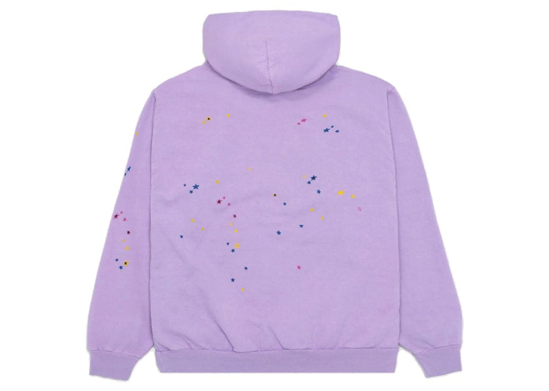 Sp5der Acai Hoodie - (PURPLE)