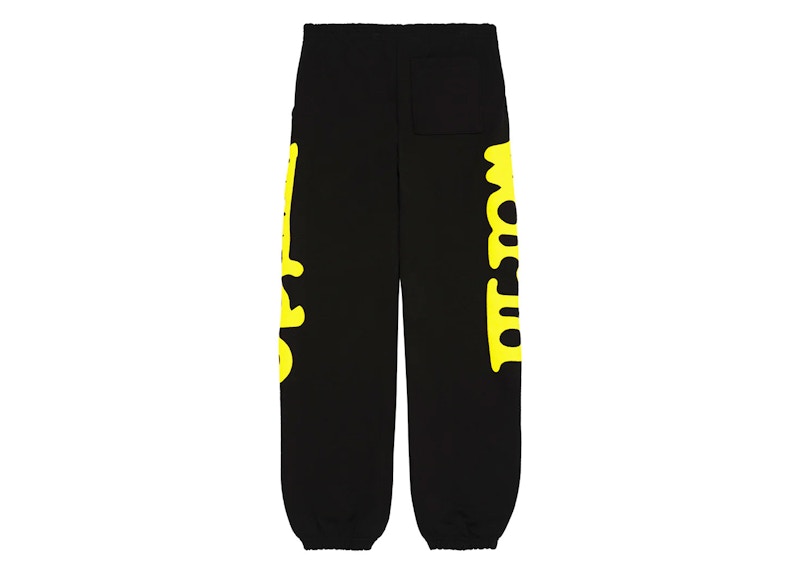 Sp5der Beluga Jogging - (ONYX/YELLOW)