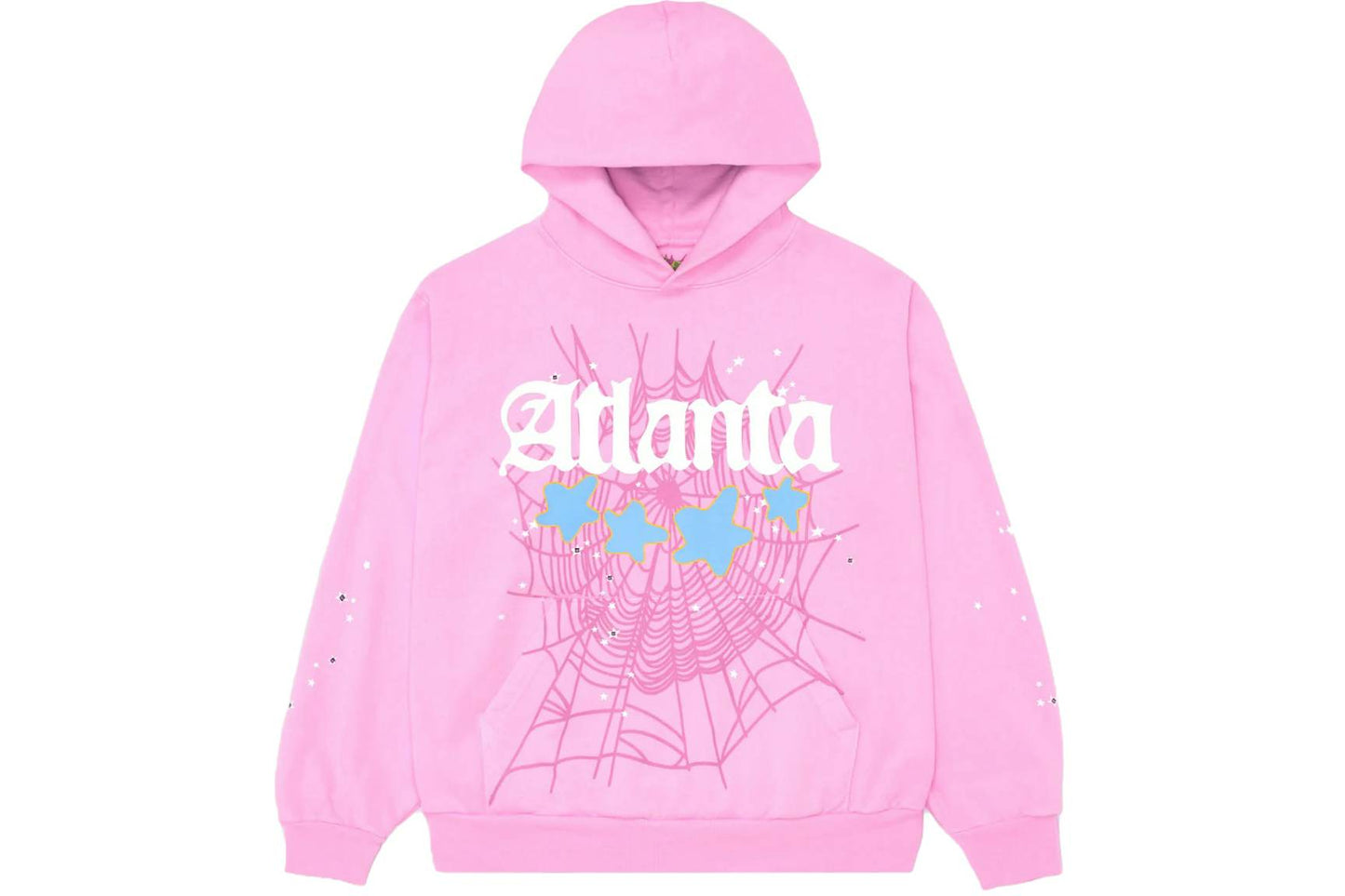 Sp5der Atlanta Hoodie - (PINK)