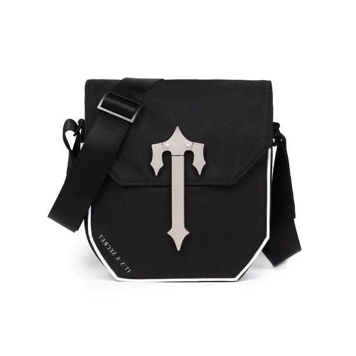 Trapstar Black Reflective Cobra T Bag