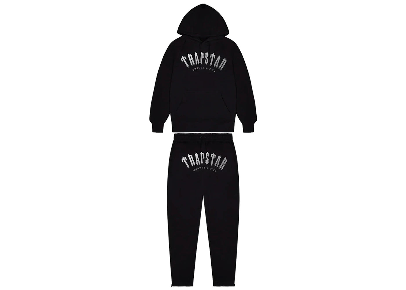 Trapstar Irongate Arch Gel Tracksuit - (BLACK/GREY)