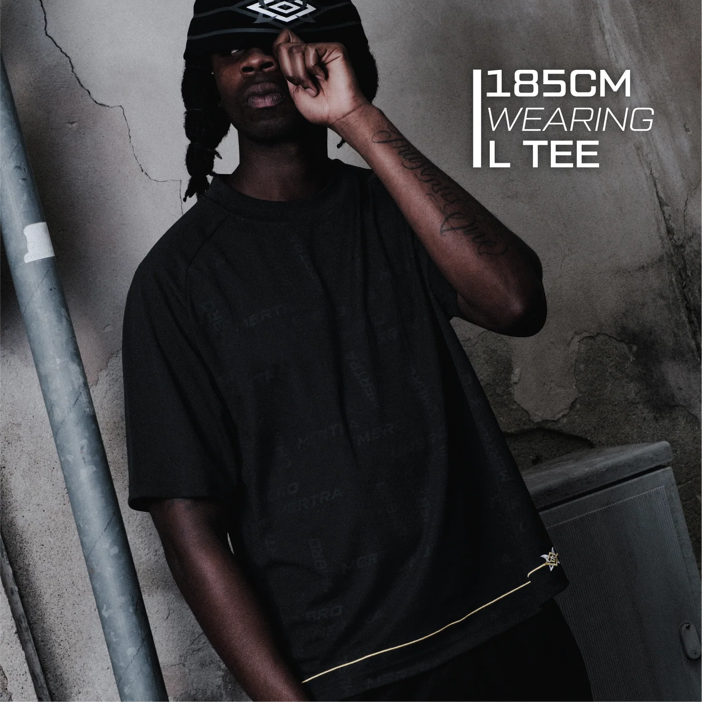 MERTRA x Umbro Training Tee - (BLACK)