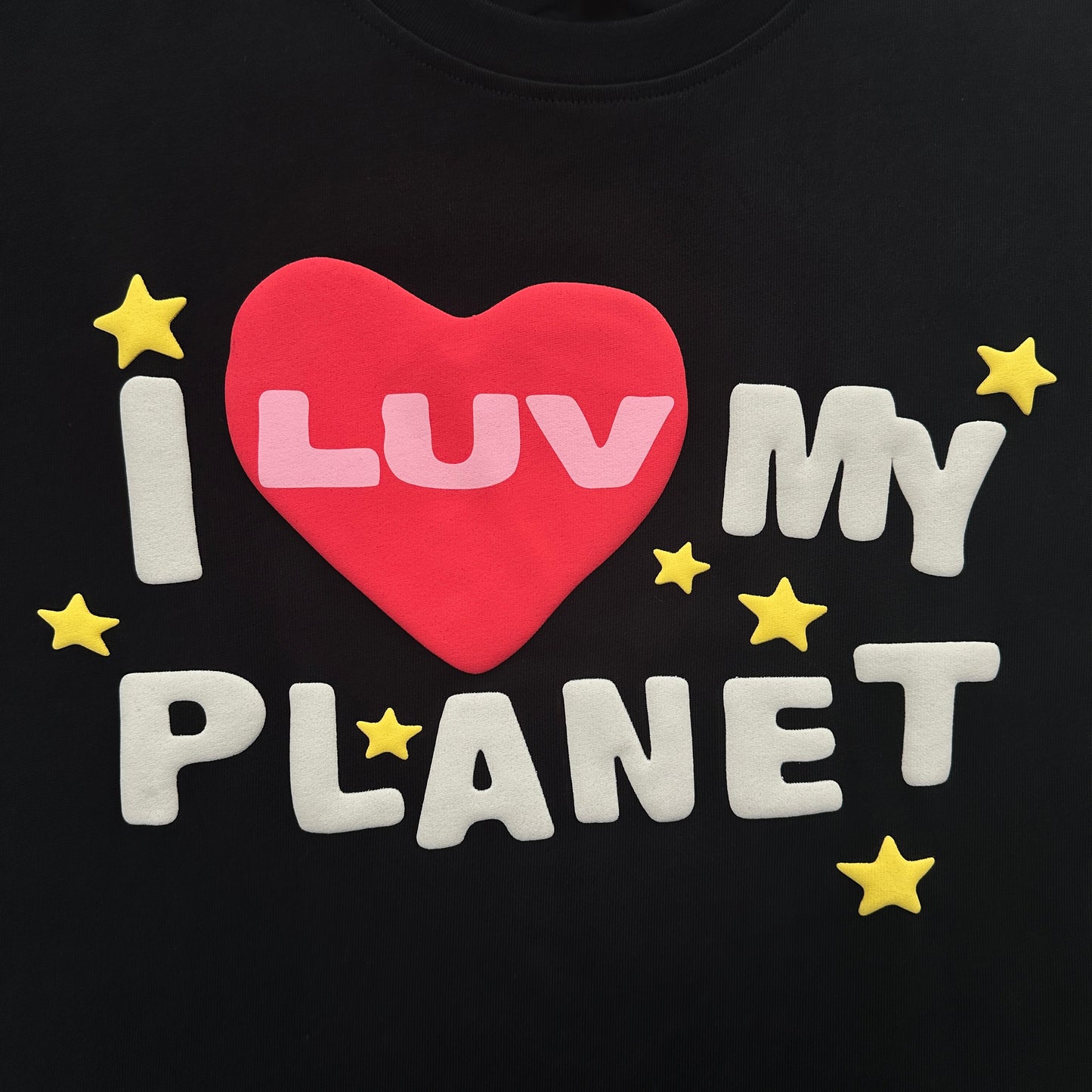 Broken Planet Luv My Planet Tee - (BLACK)
