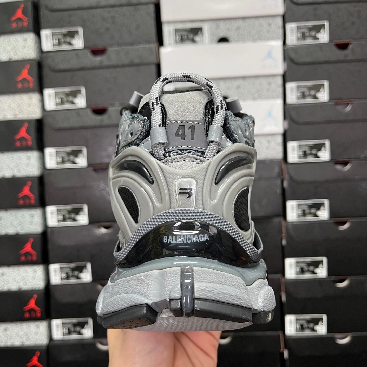 Balenciaga Runner 7.0 - (NIGHT BLACK GREY)