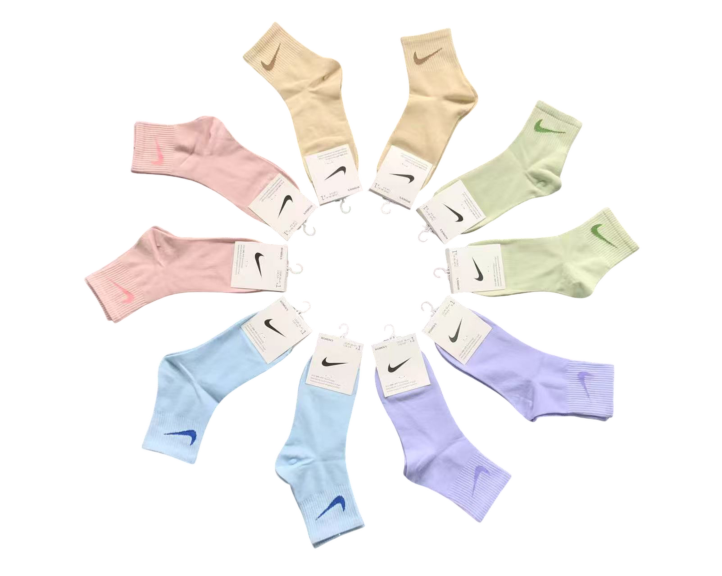 Nike Socks (10 Pairs) - COLOUR EDITION 13